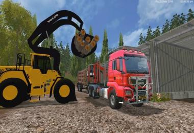 MAN TGS 33.440 Forestry Truck & Trailers v0.7 WIP