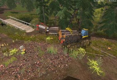 MAN TGS 33.440 Forestry Truck & Trailers v0.7 WIP