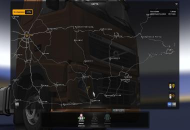 Map Eastern Express v9.0 for ETS2 1.23.x