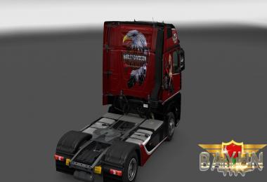 Mercedes Actros MP4 Harley Davidson Skin