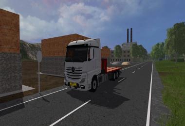 Mercedes-Benz Actros MP4 plateau v1.0