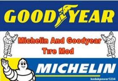 Michelin And Goodyear Tire Mod For ATS v1.0