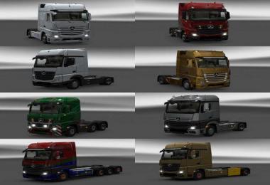 New Actros plastic parts and more v3.3