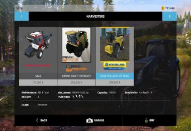 New Holland CR10.90 v2.0