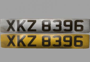 Northern Irish plates V2