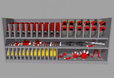 Pack pour modeur de vehicules pompier v1