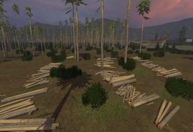 Pine trees with marks v0.9.2