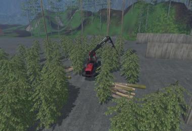 Pine trees with marks v0.9.2