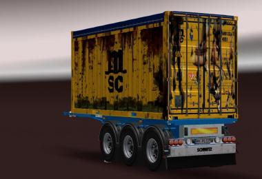 Schmitz 20ft OpenTop Container Update v1.1