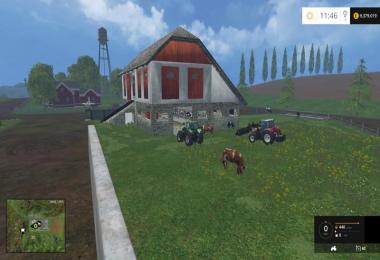 Stable with manure removal v0.8