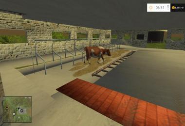 Stable with manure removal v0.8