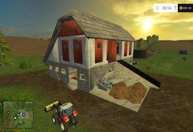 Stable with manure removal v0.8