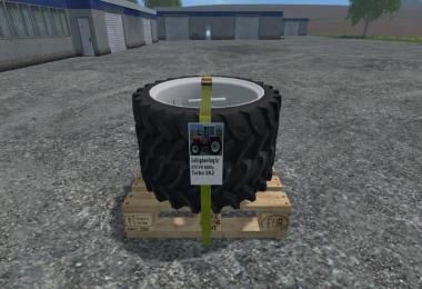 Twin tires for 4cylinder Steyr SK2 v1.0