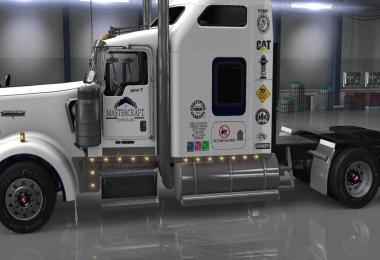 Uncle D Logistics - Mastercraft Cabinets Kenworth W900 Skin V1.0