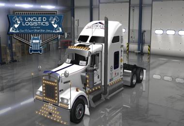 Uncle D Logistics - Mastercraft Cabinets Kenworth W900 Skin V1.0