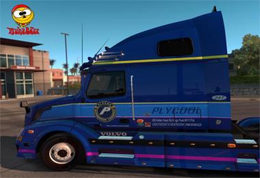 Volvo VNL 670 Plycool Skin 1.23