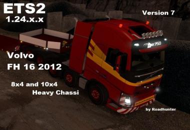 2012 Volvo FH 8x4 and 10x4 ETS2 1.24.x.x