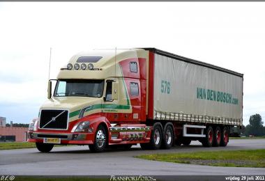 Volvo Vnl 670 VAN DEN BOSCH Skin