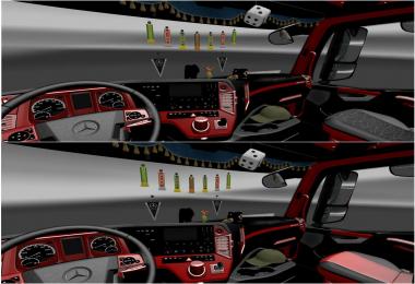 Actros mp4 red interior 1.23