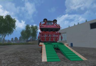 Aguas Tenias Low Loader Fifth Wheel v1.0