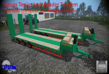 Aguas Tenias Low Loader Tridem v1.0