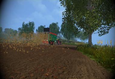 Aguas Tenias Manure Spreader Tandem v1.0