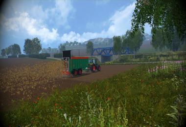 Aguas Tenias Manure Spreader Tandem v1.0