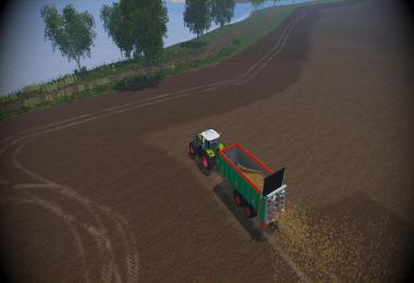 Aguas Tenias Manure Spreader Tandem v1.0