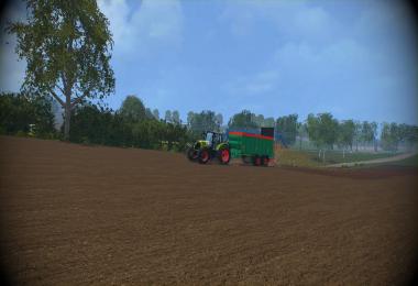 Aguas Tenias Manure Spreader Tandem v1.0