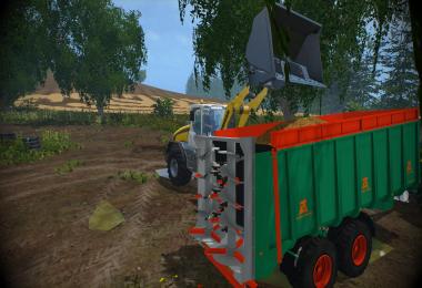 Aguas Tenias Manure Spreader Tandem v1.0