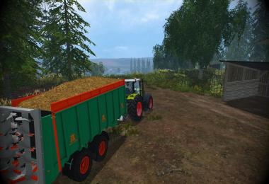 Aguas Tenias Manure Spreader Tandem v1.0