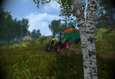 Aguas Tenias Manure Spreader Tandem v1.0