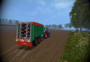 Aguas Tenias Manure Spreader Tandem v1.0