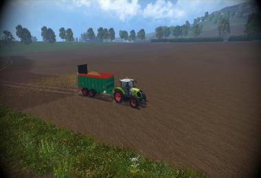 Aguas Tenias Manure Spreader Tandem v1.0