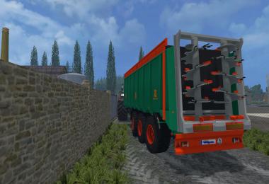 Aguas Tenias Manure Spreader Tridem v1.0