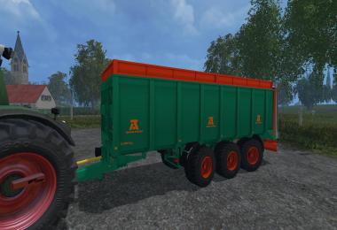 Aguas Tenias Manure Spreader Tridem v1.0