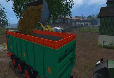 Aguas Tenias Manure Spreader Tridem v1.0