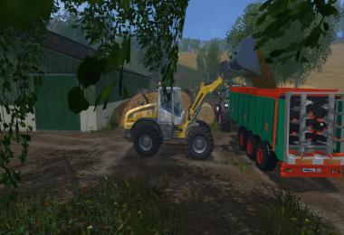 Aguas Tenias Manure Spreader Tridem v1.0