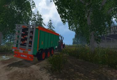 Aguas Tenias Manure Spreader Tridem v1.0