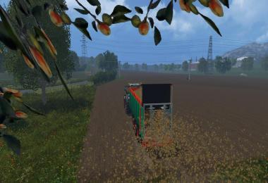 Aguas Tenias Manure Spreader Tridem v1.0