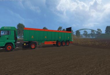 Aguas Tenias Manure Spreader Truck v1.0