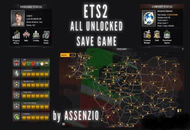 All Unlocked Save Game 1.2x