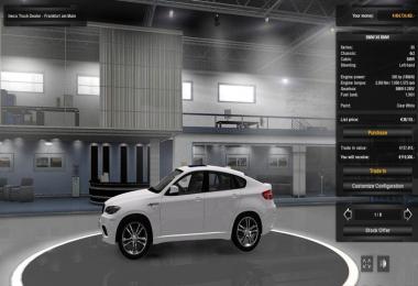BMW X6M + Trailer  reworked v2.0