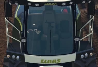 Claas Jaguar Black Edition Texture v1.0