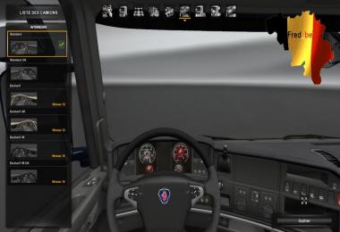 Dashboard for Scania 1.23.x