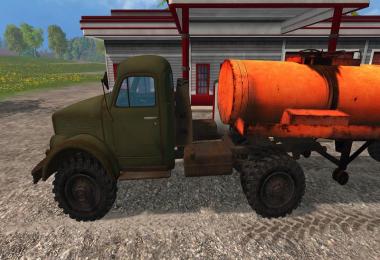 GAZ 63 P + Fuel Tankertrailer v1.0