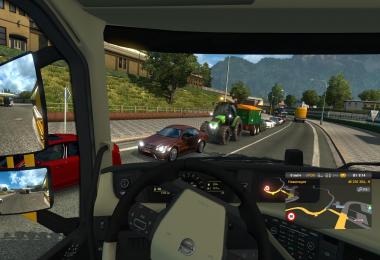 Great mod on Traffic! ETS2 v1.24 beta