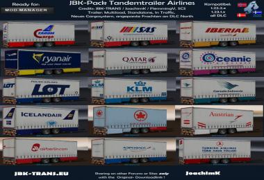 JBK-Tandemtrailerpack 3 (Airlines) v1