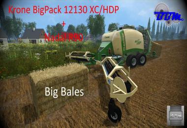 Krone BigPack 12130 and Nadal R90 v1.0