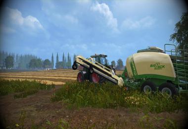 Krone BigPack 12130 and Nadal R90 v1.0